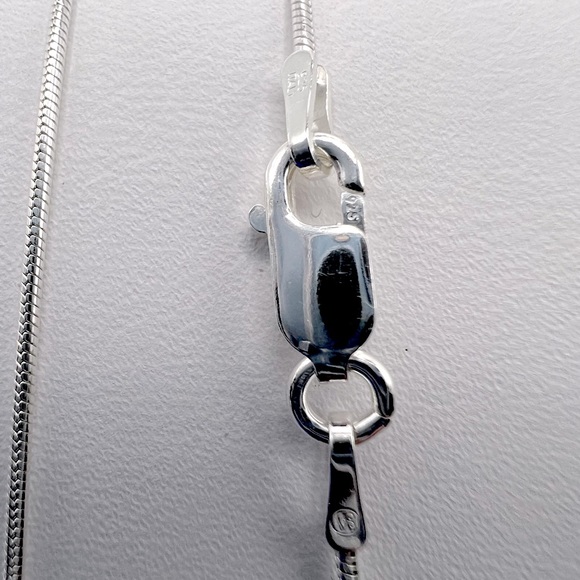 Sterling Silver Cz Key Necklace - Picture 11 of 16